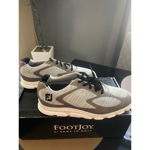 FootJoy SuperLites XP Golf Shoes NWT Men’s Size 8M Gray Lightweight Athletic main image 5